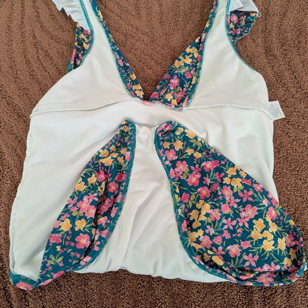 Kona Sol Floral One-Piece Swimsuit - Picture 7 of 7